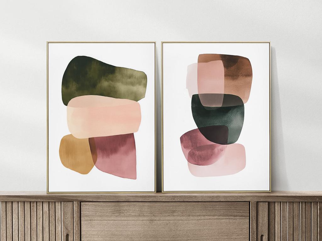 Набор из двух плакатов композиция