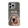 Чехол для телефона Funny Cute Dogs Cats для Apple iPhone 16 Promax - акриловый зеркальный противоударный креативный чехол для iPhone16/15/14/13/12/11/Xs/Xsmax/Pro/Plus/mini
