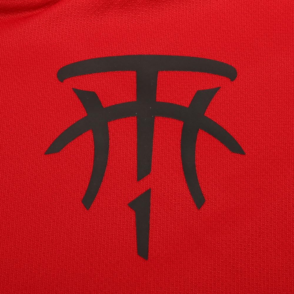 Adidas Tmac Hoodie Simple Long Sleeve Zipper Hooded Jacket Men Jackets Red DU8310