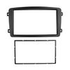 Double 2 Din Stereo Panel for BENZ C-klasse (W203) Fascia Black Color Radio Refitting Dash Mounting Installation Trim Kit Face