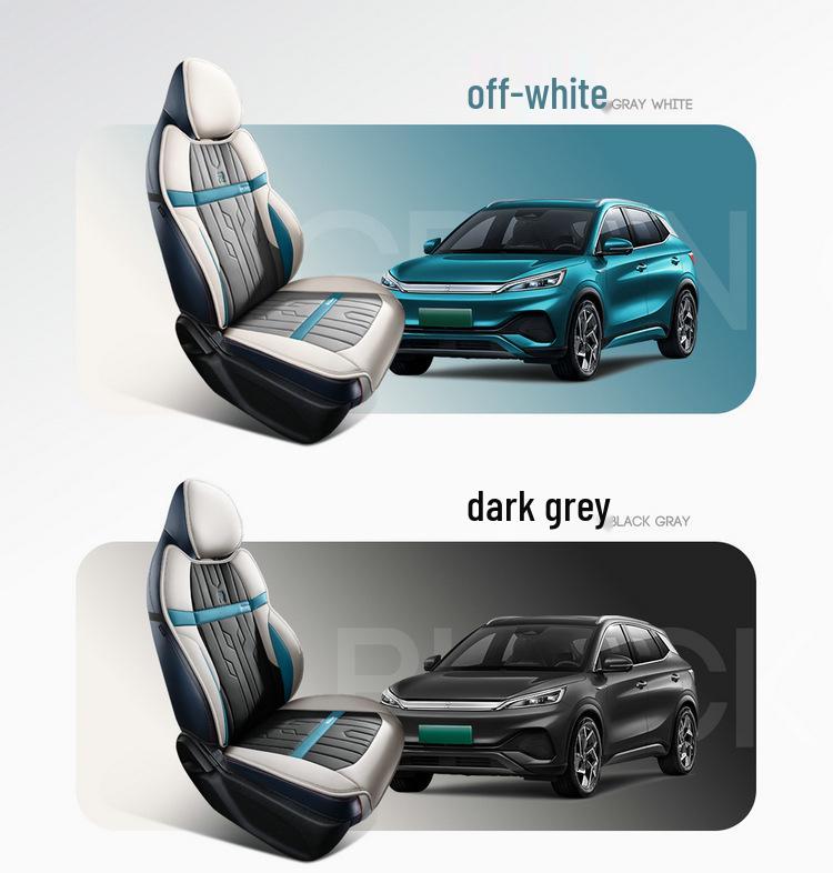 BYD PLUS All-Season Seat Cushion Set with Lumbar Support, Custom Fit for Specific Car Models