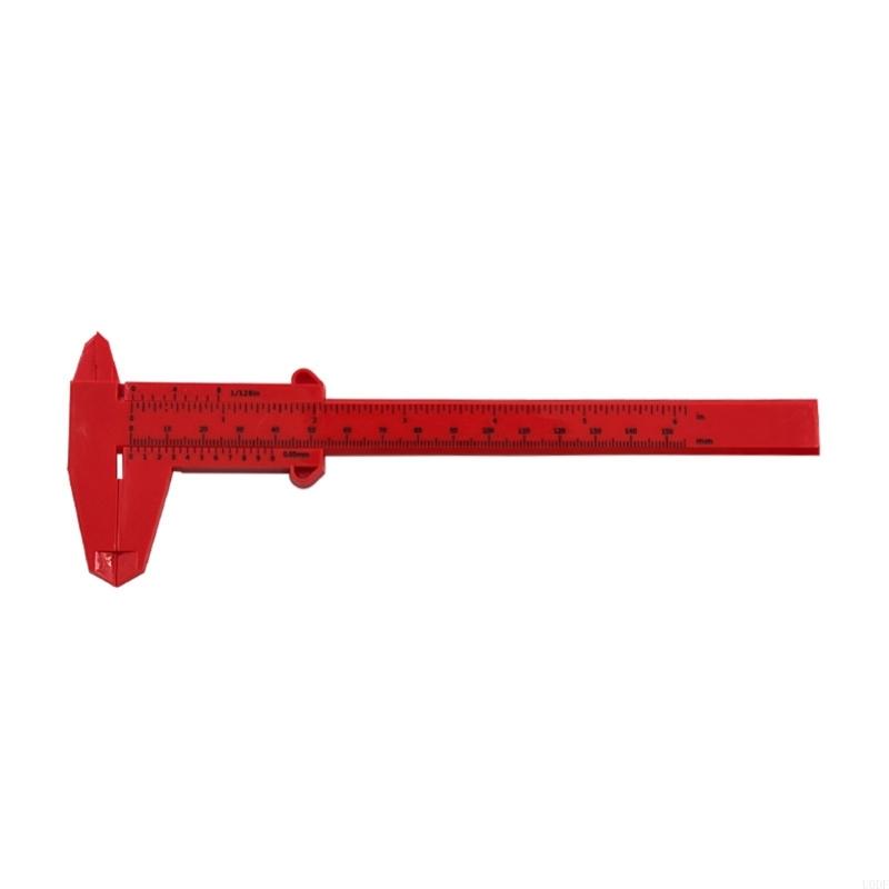 Plastic Vernier Caliper 150mm Length Double Marking For Students Hobbyists