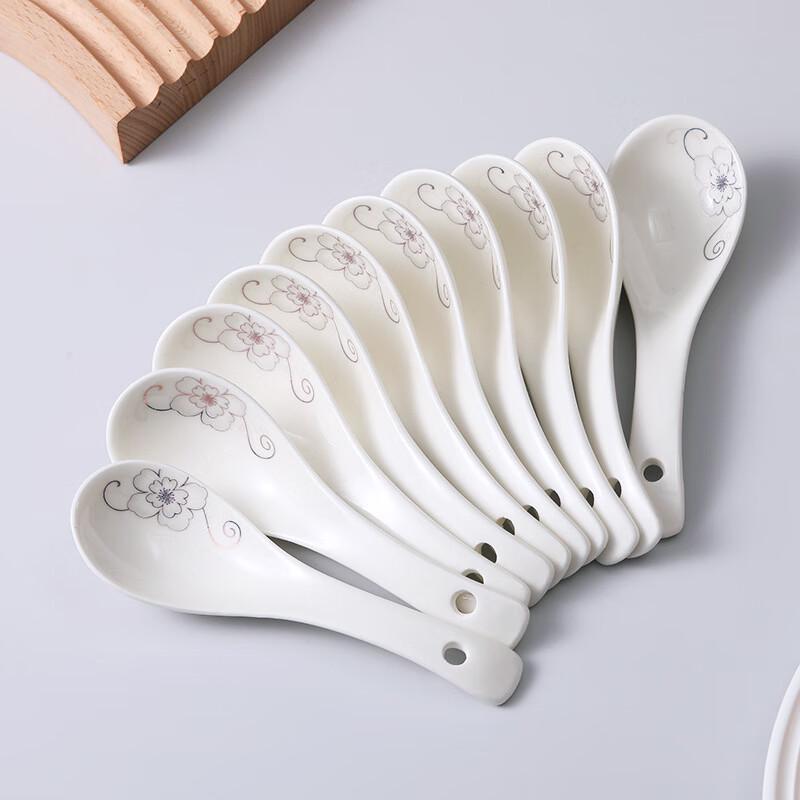Керамические суповые ложки Linpan