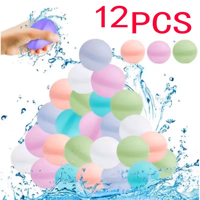 Многоразовые Водные Шары Игрушки Быстрое Наполнение Самозапечатывающиеся Водные Бомбы для Летних Игр Детские Взрослые Игрушка для Активного Отдыха Подарки