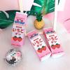Stationeries Cute Milk Box Strawberry Pen Box Pencil Pouch Students School Stationery Bag