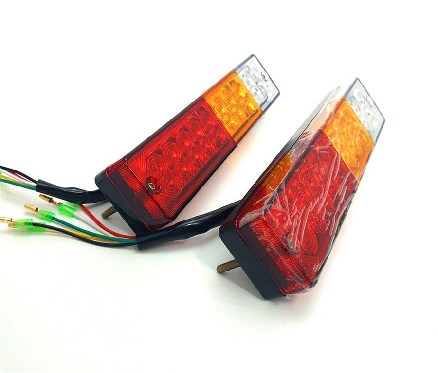 2 x 12V 20 LED Стоп Задний Габаритный Фонарь Заднего Хода Указатель Поворота Лампа для Ute Грузовик Прицеп