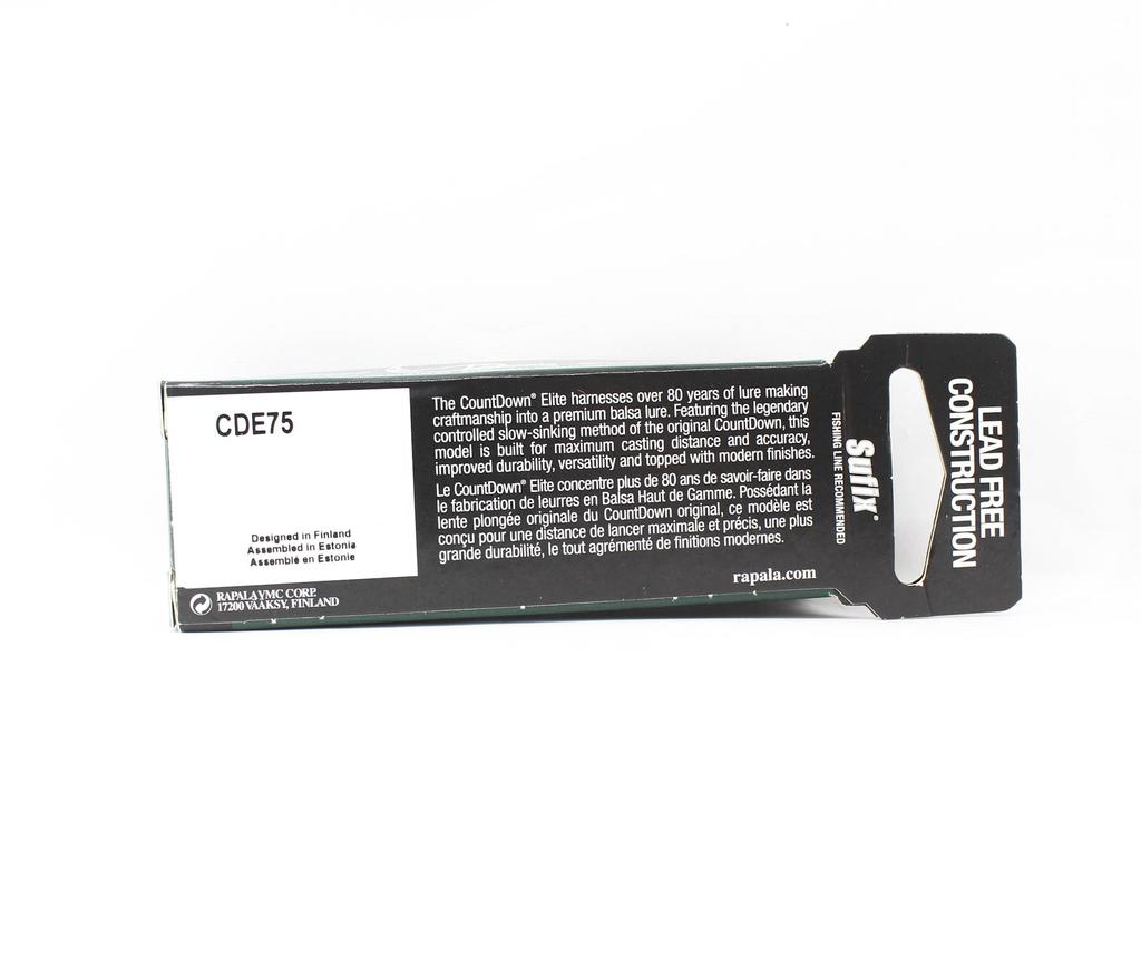 Rapala Countdown Elite Sinking Lure CDE75/GDGR (4357)