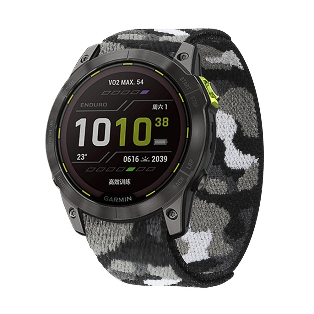 Нейлоновый ремешок с застежкой-липучкой 22 мм 26 мм для часов Garmin Epix Gen2 Fenix 7 7X Fenix 6Pro 5XPlus/Forerunner 955 965 MARQ Enduro 2