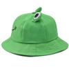 2024031113 Green Frog Bucket Hat Cotton Adult Children