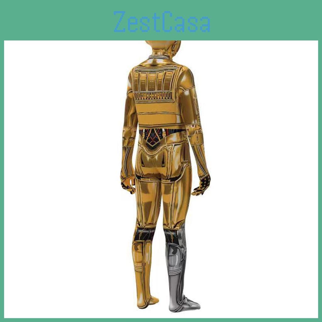 Robot Costume With Printed Design For Halloween Teen And Adult Wear