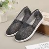 Summer New Lazy Shoes with Cloth Shoes Breathable Mesh Shoes Versatile and Lightweight Canvas Shoes