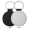DIY Dye Sublimation Blanks Keychain Creative Double Sides Blank ID Tags Keyring  Backpack Decor