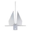 VEVOR Fluke Style Anchor Kit, 8.5 LBS Hot-Dipped Galvanized Steel Fluke Anchor with 7.9' Chain, 75' Rope and Two 0.4" Shackles
