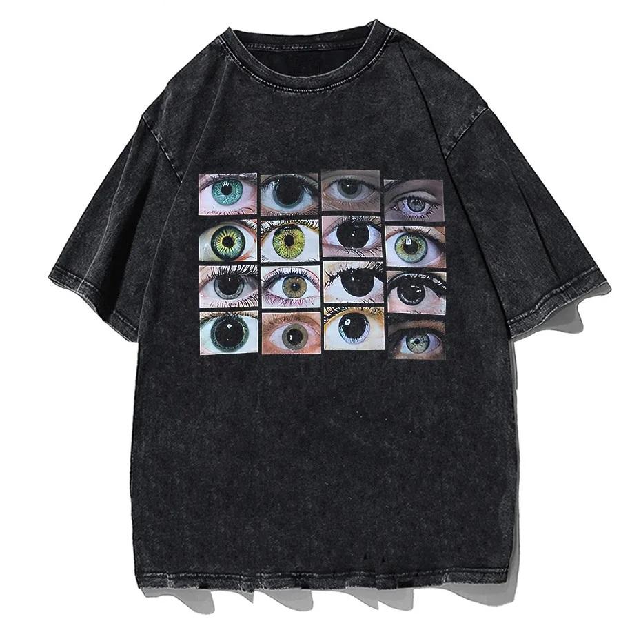 Devil Tarot Debiruman Devilman Crybaby Men's Tshirt Japan Anime Tee Shirt Harajuku Manga T-Shirts Cotton Clothing