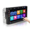 2Din Car Player 7 Inch HD Touch Screen MP5 Multimedia Player Digital Radio FM Bluetooth Auto Player Support Mirrorlink Rear View AUX USB SD