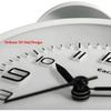 4 Inch Twin Bell Loud Alarm Clock Luminous Metal Frame Silent Student Alarm Clock Strong Wake-up Non-Ticking Table Clock