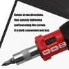 Short Ratcheting Screwdriver Set Mini Pocket Wrench with L R Switch and Magnetic 1/4 Hex Socket Anti Slip Handle