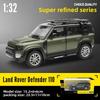 Rover Land Suv Defender 136 Scale Alloy Car Model With Sound Light Kids For