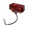 Rear Tail Lights with 12v Bulbs Suitable for Motorcycle Bike Motorbike