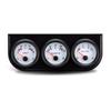 52mm Car Triple Gauge Voltmeter Water Temp Gauge (Celsius)  Oil Pressure Gauge(Bar) 3 in 1 Car Modification Gauge With Sensor