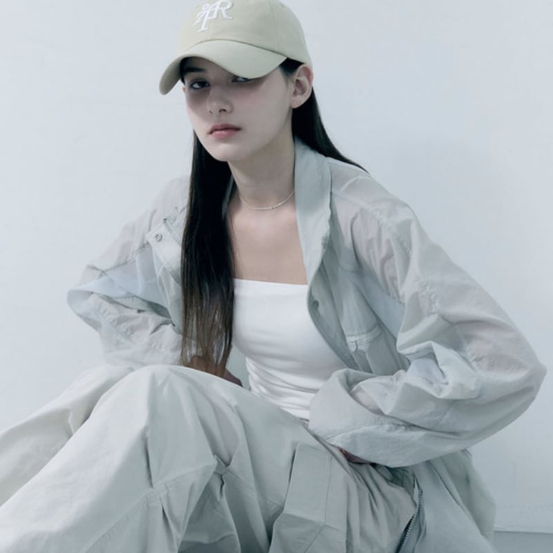 Oart Signature Typo Stitch Cap [БЕЖЕВЫЙ]