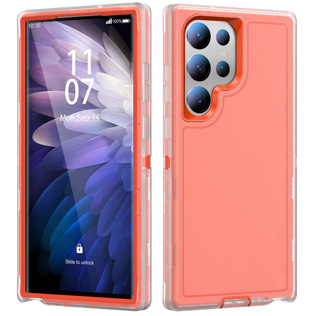 Двухслойные чехлы со сверхсильной защитой S23 для Samsung Galaxy S23 Ultra S 23 Plus, аксессуары для мобильных телефонов, чехол