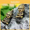 Exquisite Black Myth Wukong Keychain Pendant Unique Brass Craft Home Decoration Gift