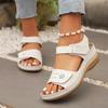 Plus Size Female Shoes Open Toe Women's Sandals Outdoor Casual Sandals Women Round Toe Hollow Wedges Shoes Women