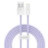 Кабель USB на Lightning Baseus Dynamic, 2.4A, 2M (Фиолетовый)