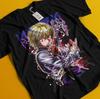 Курапика Футболка Охотник х Охотник HXH Хисока Футболка Киллуа Футболка Леорио Гон - Мужская Летняя Хлопковая Футболка с Графикой