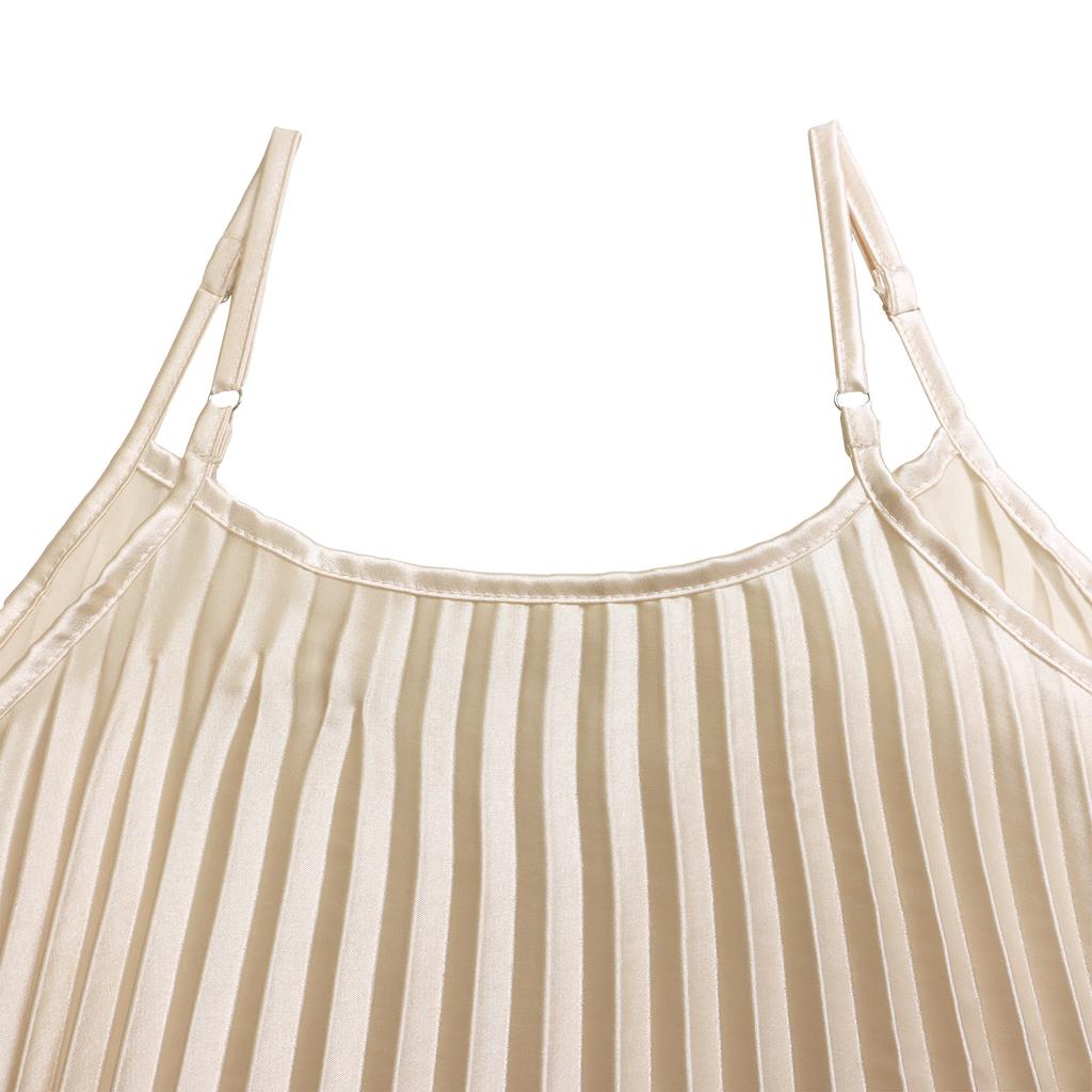 Женское платье с лямкой на бретельках размера плюс, летнее жатое плиссированное сексуальное модное платье трапециевидной формы, длинное платье