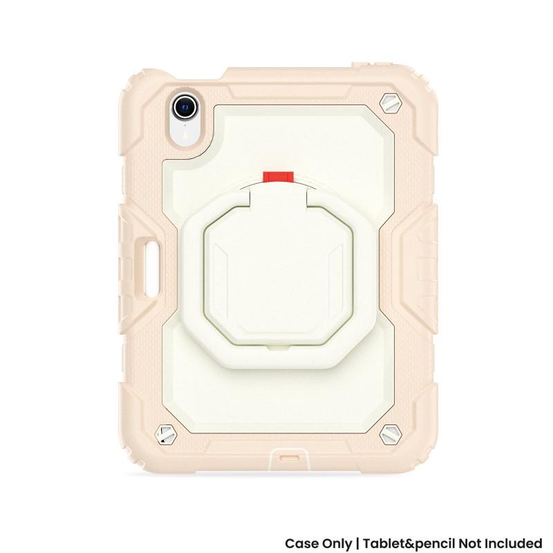 IPad Mini 6/7 Case 360 Rotating Stand Shockproof Silicone Cover Portable Hand Strap Anti-Scratch Drop Protection