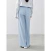 PEACEBIRD Women's Casual Straight Wide-Leg Pants