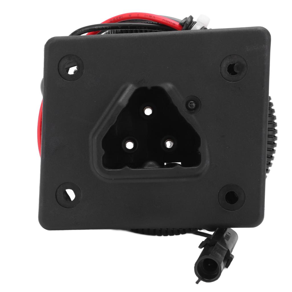 Club Car Charger Receptacle with Wire 602529 611200 DC48V Replacement for EZGO 2Five 2010‑Up Vehicles