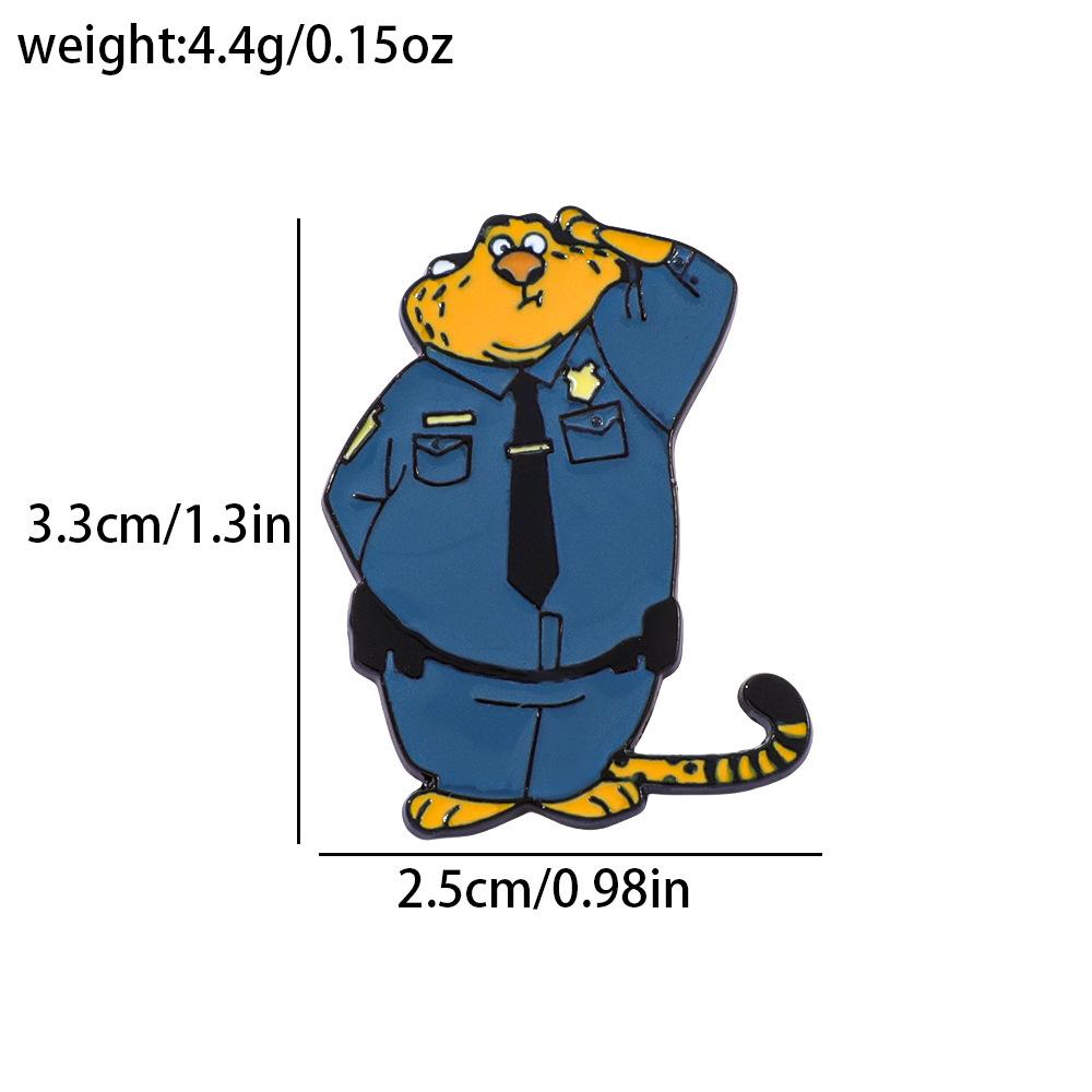 28 Штук Crazy Зверополис Металлическая Значок Ник Лис Джуди Кролик Сплав Эмаль Брошь Горячая Распродажа