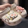 1 Набор 3D шармов-цветов сакуры для обуви Набор Цветные Цветочные Продвинутые Украшения для Обуви DIY Съемная пряжка Аксессуары для обуви