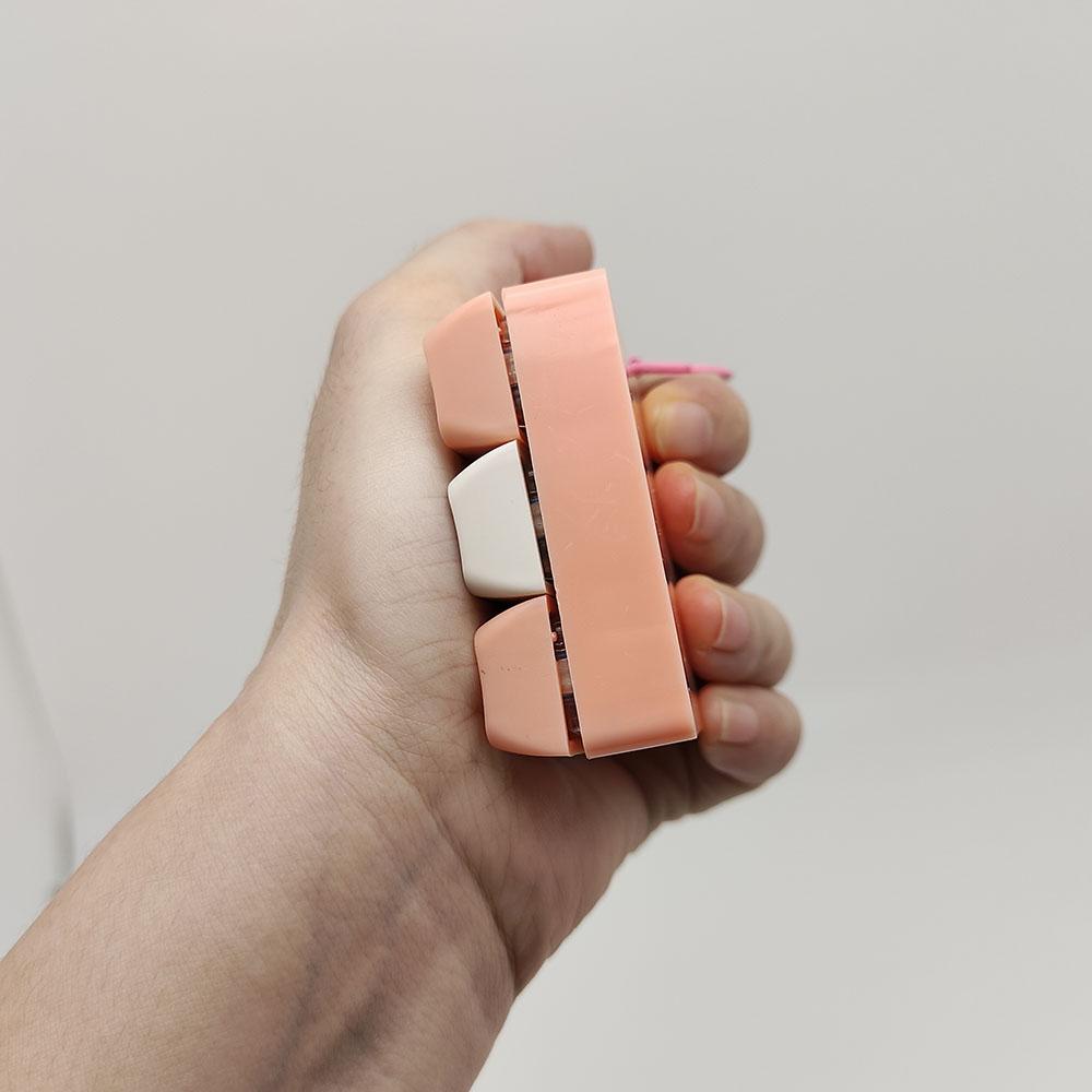 Брелок-клавиатура для снятия стресса - Игрушка-непоседа со звуковыми эффектами, Идеально подходит для сувениров на вечеринку и подарков, Фиолетовый