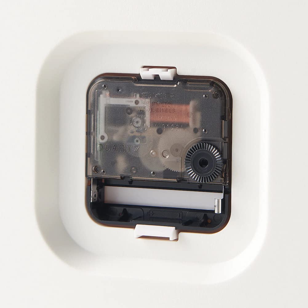 Часы MUJI Station, белые, ширина 315 x глубина 43 x высота 225 мм 82928501/MJ-WCJS1