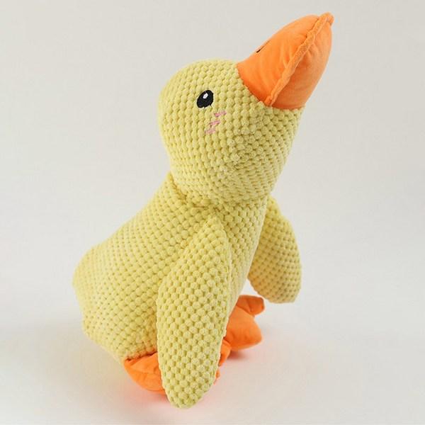 Dingdongpet Pet Quack Quack Гигантская кукла-утка, желтая, 1 шт.