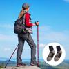 1 пара водонепроницаемых носков, 3-слойные, дышащие, влагоотводящие, для мужчин и женщин, для активного отдыха, зимнего туризма, кемпинга, катания на лыжах, вброд, рыбалки, компрессионные носки