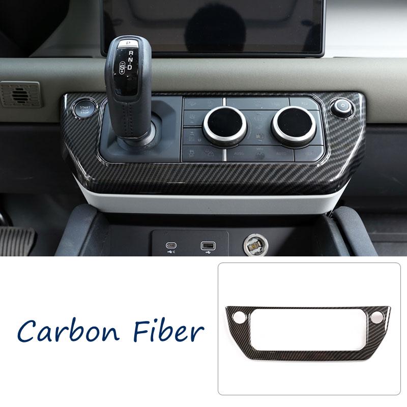Центральная консоль автомобиля, кнопка режима кондиционирования, накладка на рамку для Land Rover Defender 110