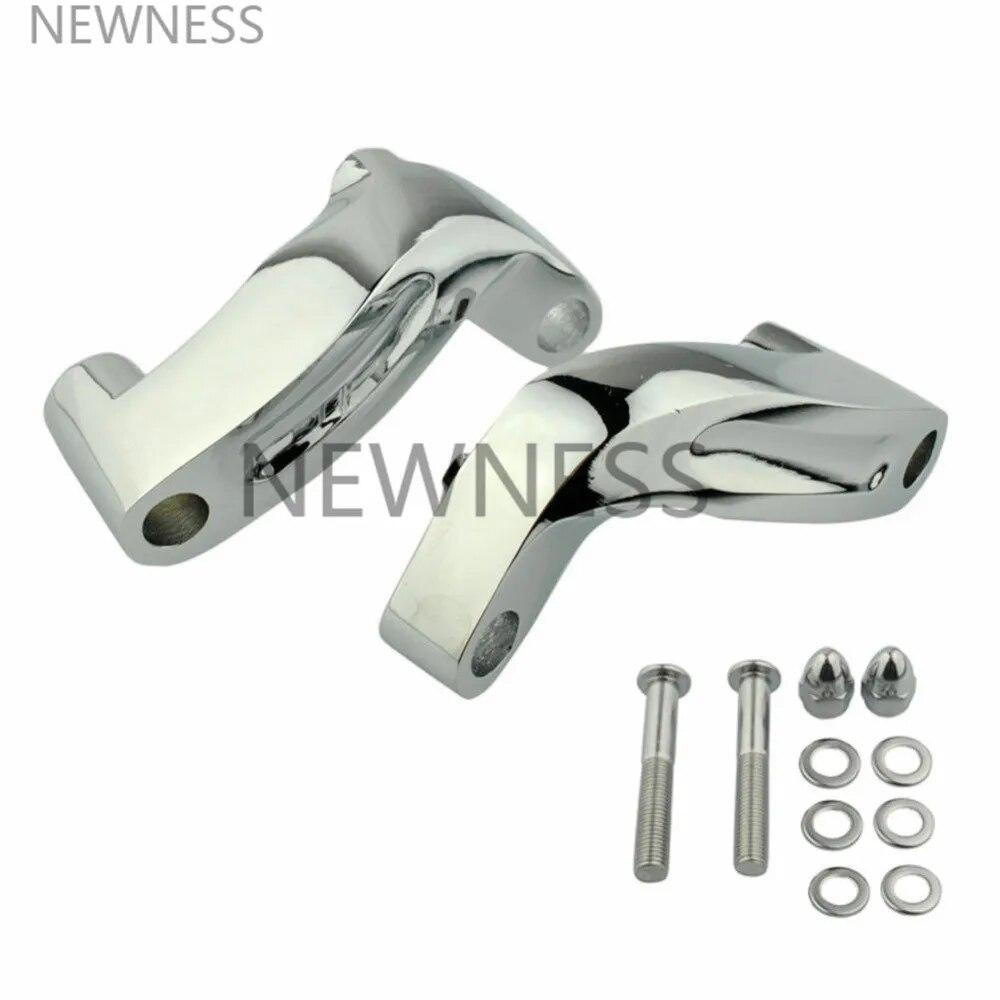 Комплект адаптеров для бокового зеркала заднего вида мотоцикла Harley 2006-2014, удлинитель для переноса подъемного зеркала мотоцикла