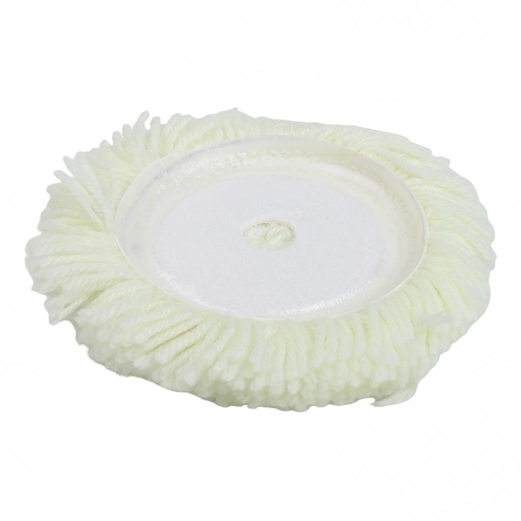 Wool Polishing Pad White Wool Polishing Pad Environmentally Friendly
