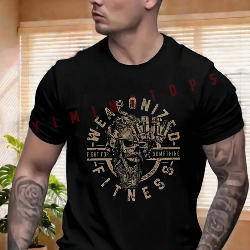 American Brand Tactical Military Fan Half T-shirt Men's And Women's Summer Short-sleeved Motorb