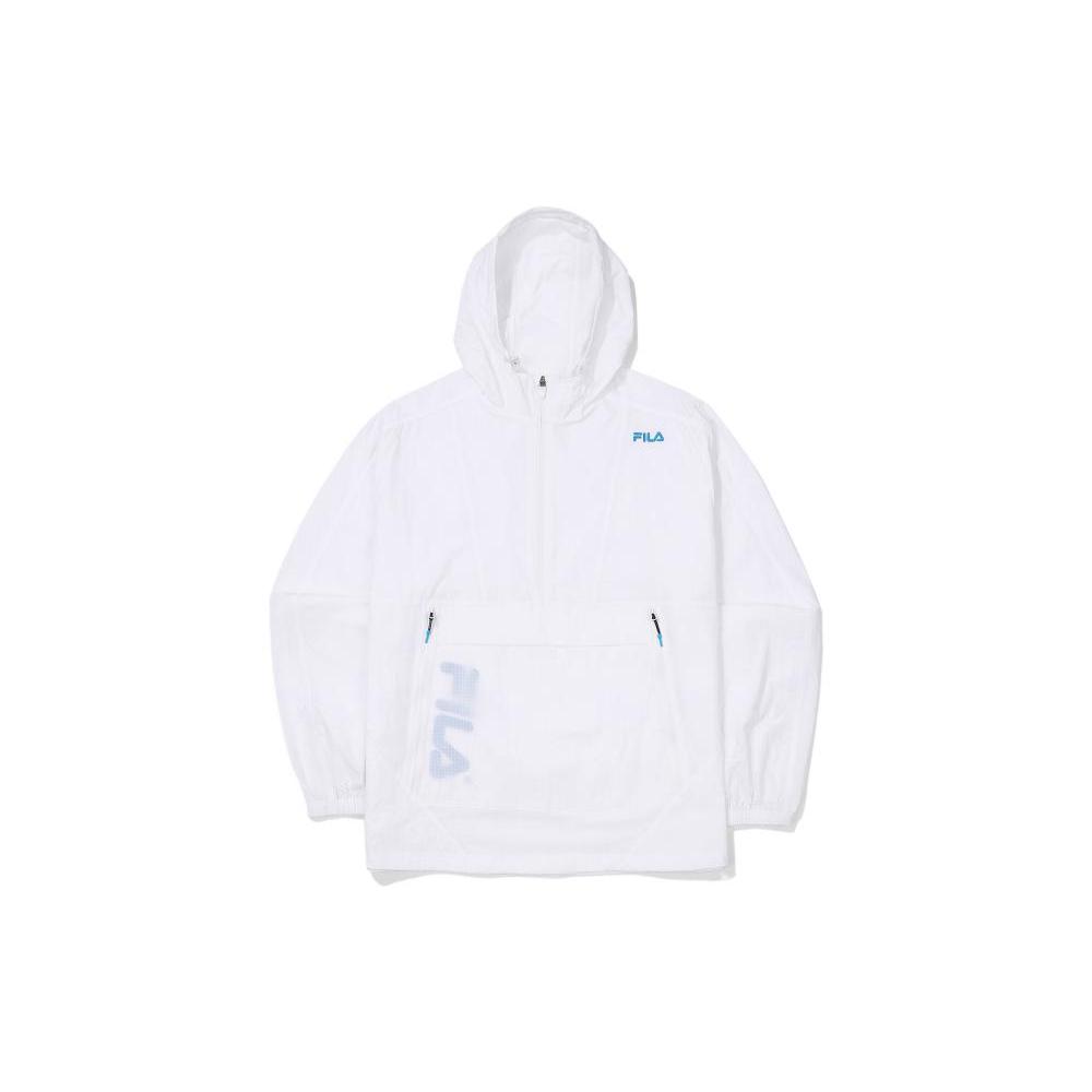 Fila Куртки Мужские Белые С Капюшоном Умеренные Другие FS2JKF2212M-WHI