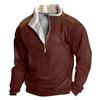 Spring And Men's Standing Collar Sweatshirt Is Outdoor Casual Sweaters Tops