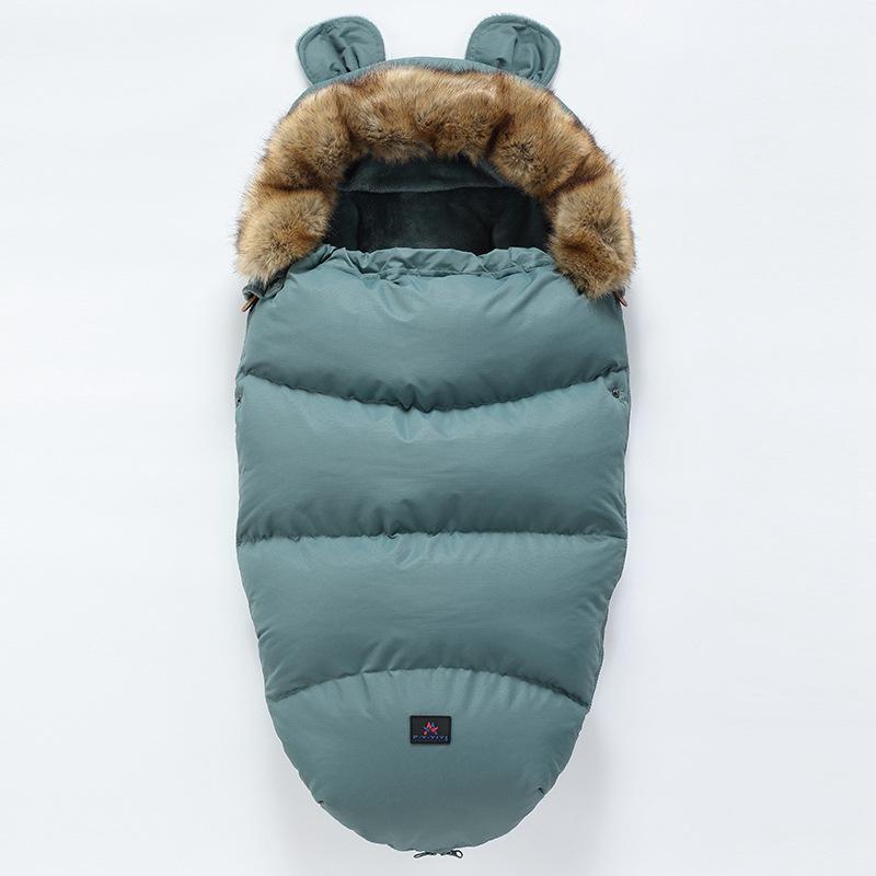 Baby Sleeping Bag ,Baby Autumn And Winter Stroller ,Thickened Anti -Kick Blanket ,Newborn Warm And Cold -Proof Sleeping Bag