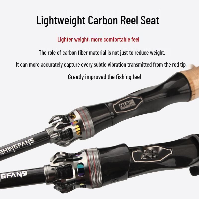 Diaomi Lanxi 2.0 UL Carbon Lure Rod with Fuji Guides
