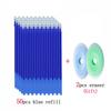 50pcs/lot Erasable Gel Pen Refills 0.5mm Office School Erasable Pen Washable Handle Colored Erasable Ink Pens Writing Stationery