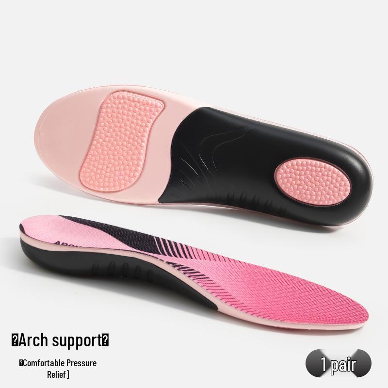 Межграничные амортизирующие стельки с поддержкой свода стопы для плоскостопия и пронации стопы